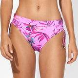 Tropic Radiance Adjustable Bikini Pant - Electric Pink - Simply Beach UK