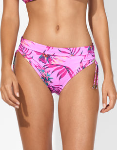 Tropic Radiance Adjustable Bikini Pant - Electric Pink - Simply Beach UK