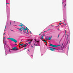 Tropic Radiance Underwired Bikini Top - Electric Pink - Simply Beach UK