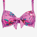 Tropic Radiance Underwired Bikini Top - Electric Pink - Simply Beach UK