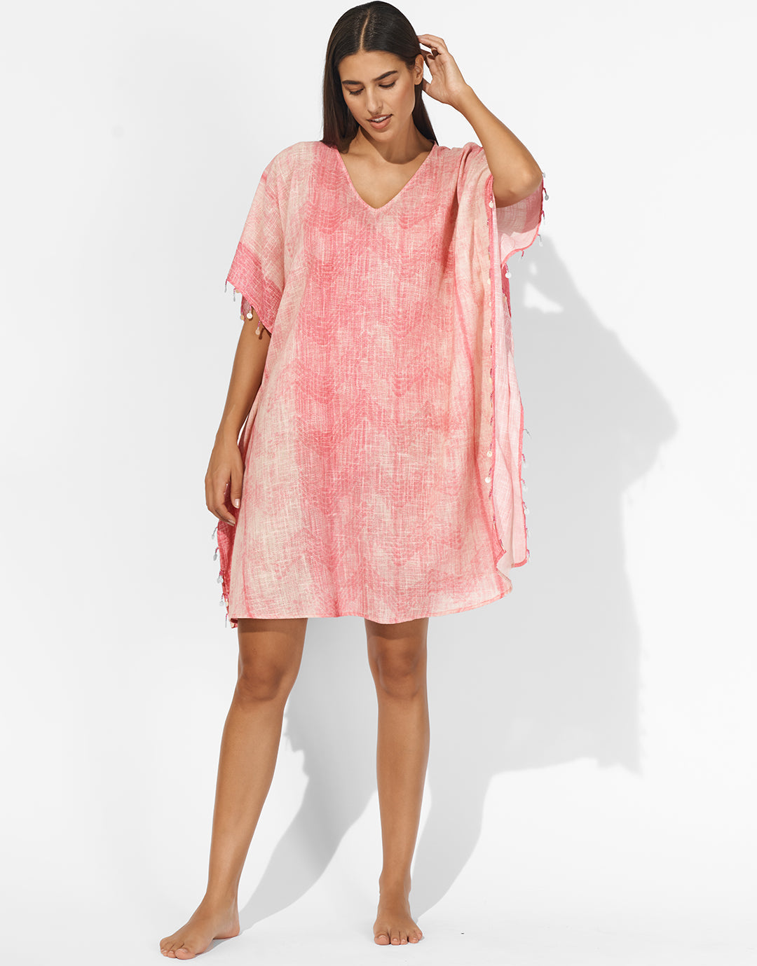 Kaftan - Raspberry - Simply Beach UK