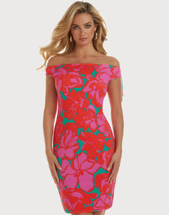 Floreale Dress - Pink - Simply Beach UK