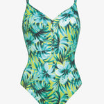 Floral Flashback Underwired Swimsuit - Aquatic Green - Simply Beach UK