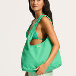 Cotton Canvas Tote Bag - Jade - Simply Beach UK