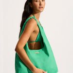 Cotton Canvas Tote Bag - Jade - Simply Beach UK