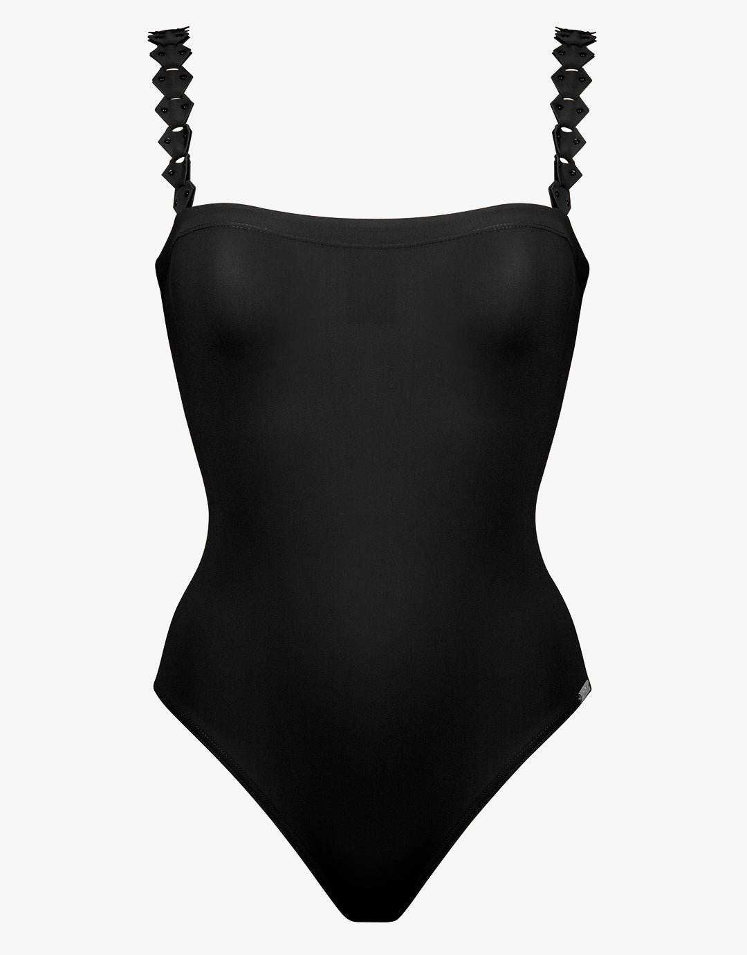Softline Bandeau Swimsuit - Black
