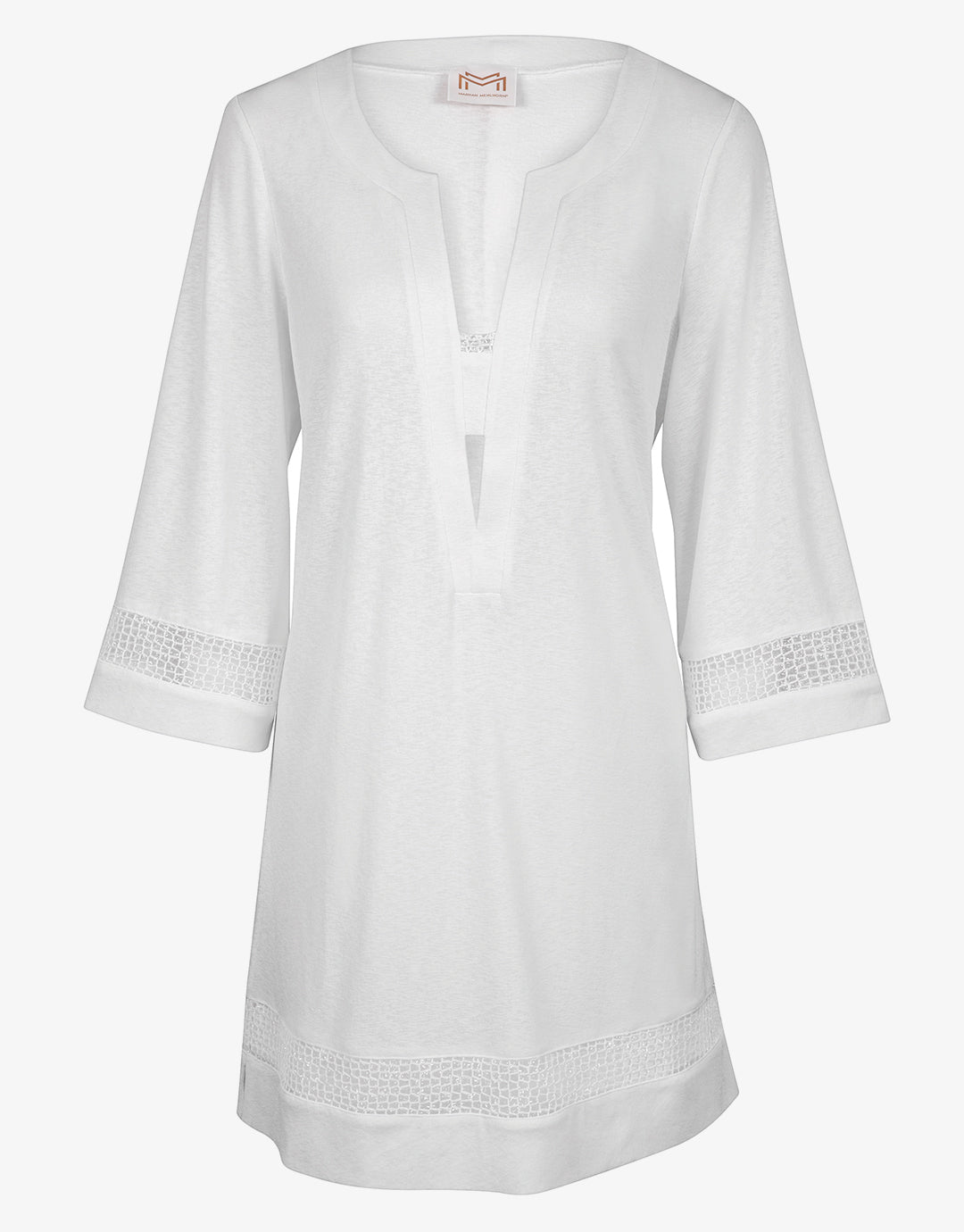 Midi Tunic - Silk White