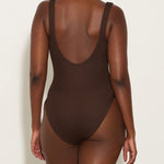 Celine Swimsuit - Metallic Chocolate - Simply Beach UK