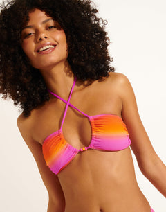 Candycrush Coolio Bandeau Bikini Top - Simply Beach UK