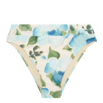 Isles Mid High Cut Bikini Pant - Watercolour - Simply Beach UK