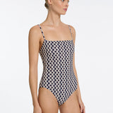 Rio Minimal Tank Swimsuit - Ink - Simply Beach UK