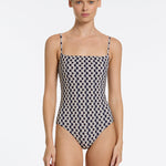 Rio Minimal Tank Swimsuit - Ink - Simply Beach UK