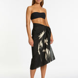 Elora Sarong - Black - Simply Beach UK