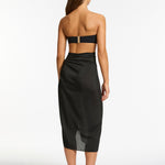 Elora Sarong - Black - Simply Beach UK