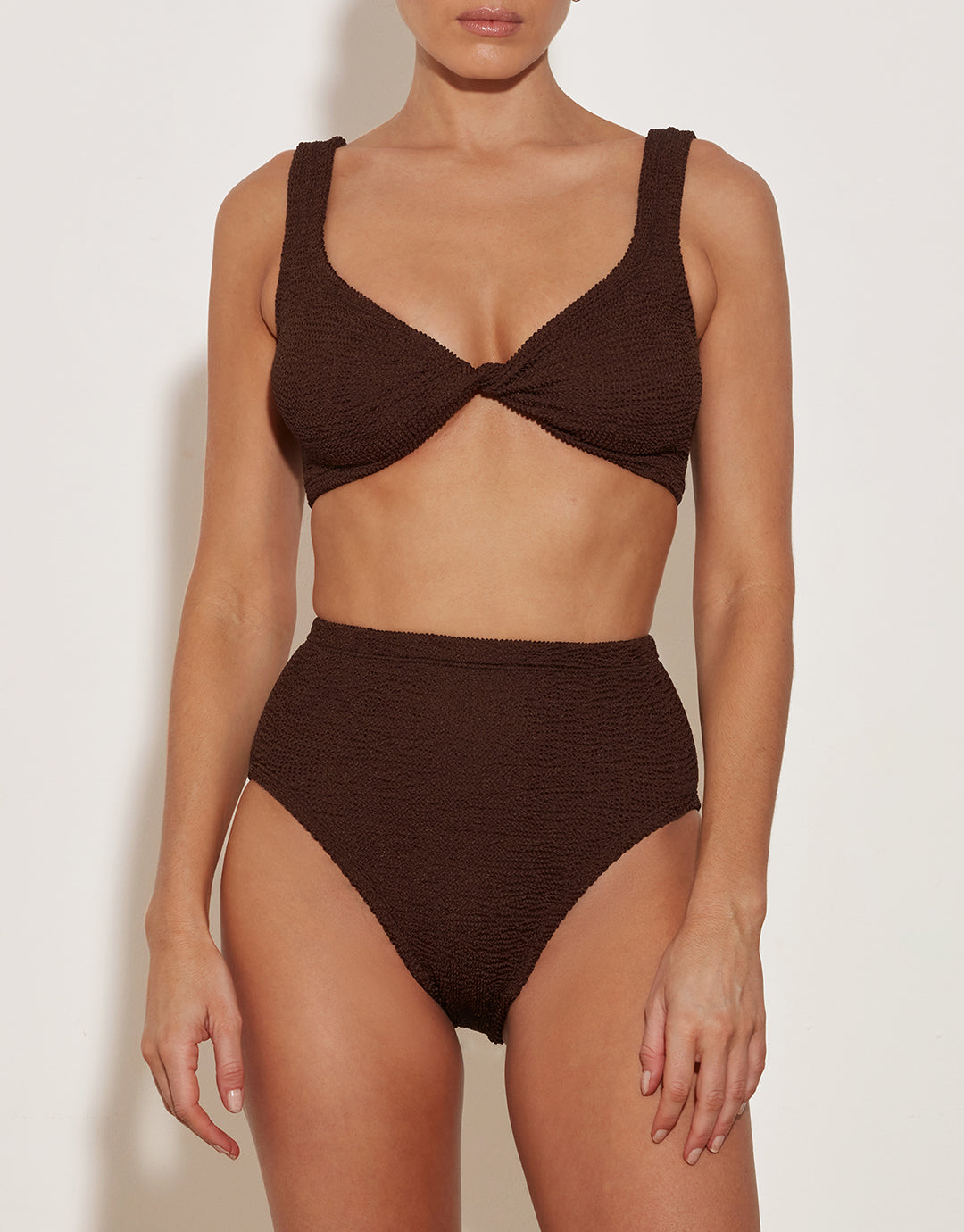 Jamie Bikini Set - Metallic Chocolate - Simply Beach UK