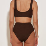 Jamie Bikini Set - Metallic Chocolate - Simply Beach UK