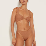 Juno Bikini - Metallic Cocoa - Simply Beach UK