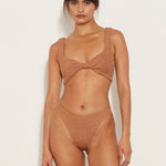 Juno Bikini - Metallic Cocoa - Simply Beach UK