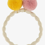 PomPom Hair Tie - Ivory - Simply Beach UK