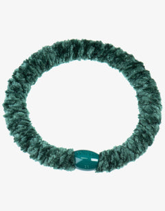 Velvet Hair Tie - Green - Simply Beach UK