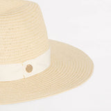 Shady Lady Collapsible Fedora - Natural - Simply Beach UK