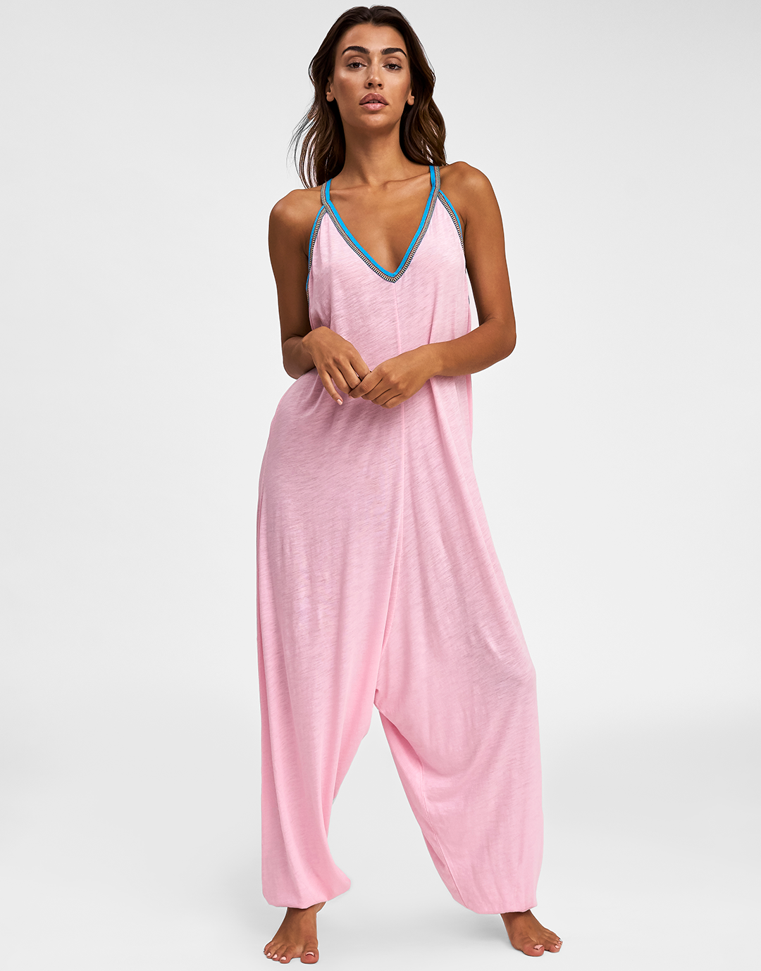 Pima Jumpsuit - Light Pink - Simply Beach UK