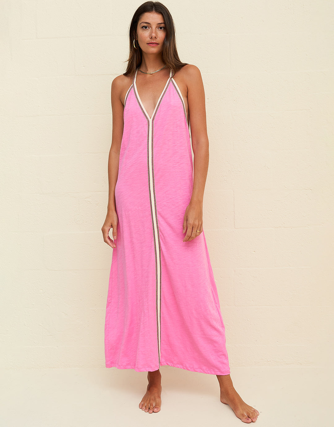 Pima Sundress - Bubblegum Pink - Simply Beach UK