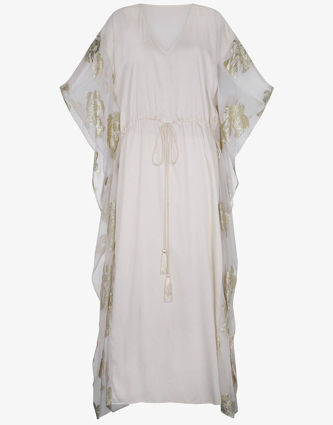 Palm Tree Kaftan - White - Simply Beach UK