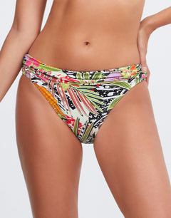 Palm Bikini Pant - Multi - Simply Beach UK