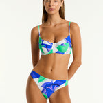 Sublime Regular Cheeky Bikini Pant - Cobalt - Simply Beach UK