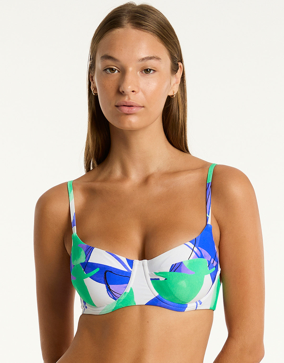 Sublime Balconette Bra Bikini Top - Cobalt - Simply Beach UK