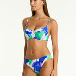 Sublime Balconette Bra Bikini Top - Cobalt - Simply Beach UK