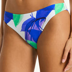 Sublime Regular Cheeky Bikini Pant - Cobalt - Simply Beach UK