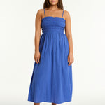 Heatwave Bandeau Dress - Blue - Simply Beach UK