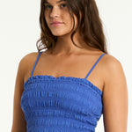 Heatwave Bandeau Dress - Blue - Simply Beach UK