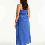 Heatwave Bandeau Dress - Blue - Simply Beach UK