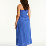 Heatwave Bandeau Dress - Blue - Simply Beach UK