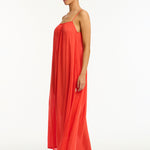 Resort Essentials Maxi Sundress - Flame - Simply Beach UK