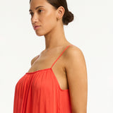 Resort Essentials Maxi Sundress - Flame - Simply Beach UK