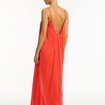 Resort Essentials Maxi Sundress - Flame - Simply Beach UK