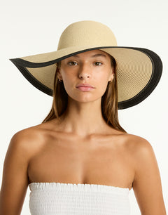 Sunray Beach Hat - Natural - Simply Beach UK