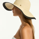 Sunray Beach Hat - Natural - Simply Beach UK