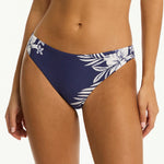 Aloha Regular Cheeky Bikini Pant - French Navy - Simply Beach UK