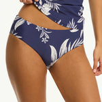 Aloha Mid Bikini Pant - French Navy - Simply Beach UK