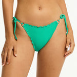 Messina Tie Side Bikini Pant - Evergreen - Simply Beach UK