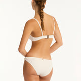 Casa Del Mar Regular Cheeky Bikini Pant - Coconut - Simply Beach UK