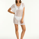 Castaway Kaftan - White - Simply Beach UK