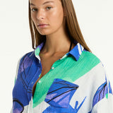 Sublime Aloha Beach Shirt - Cobalt - Simply Beach UK