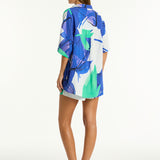 Sublime Aloha Beach Shirt - Cobalt - Simply Beach UK