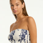 Aloha Beach Bandeau Top - White - Simply Beach UK